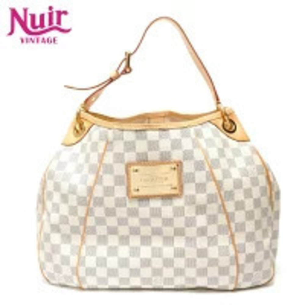 Louis Vuitton Damier Galliera Shoulder Bag White